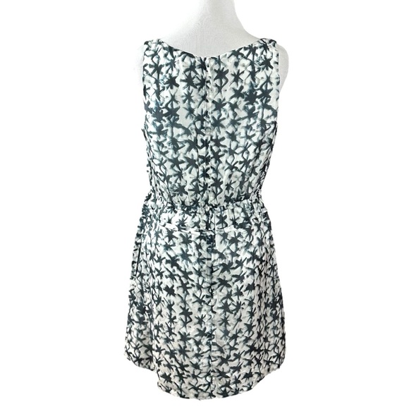J.Crew Silk Starfish Knotted Mini Dress Size 8 Coastal Nautical Preppy Spring - Picture 6 of 9